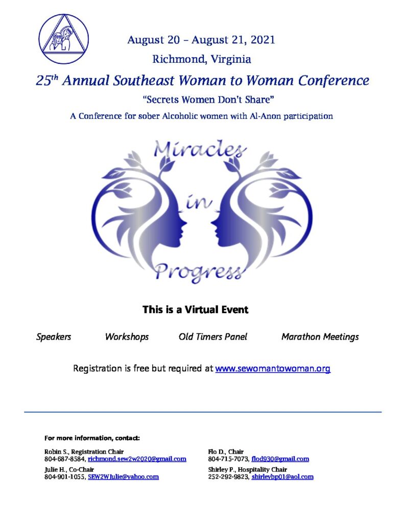 25th Annual Southeast Woman to Woman Conference